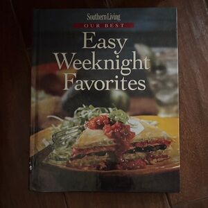Southern Living Our Best Easy Weeknight Favorites - Red and Yellow Cover